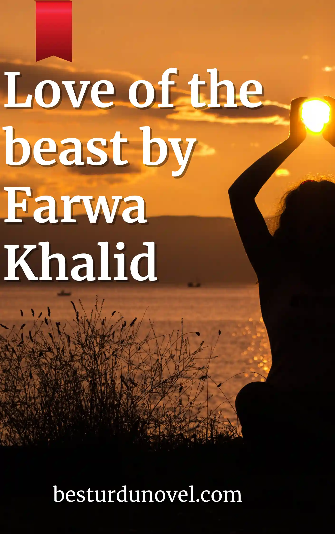 Love of the beast by Farwa Khalid (Free Pdf eBook) Read Online 1 Orange And Black Minimalist Mental Health Ebook Cover