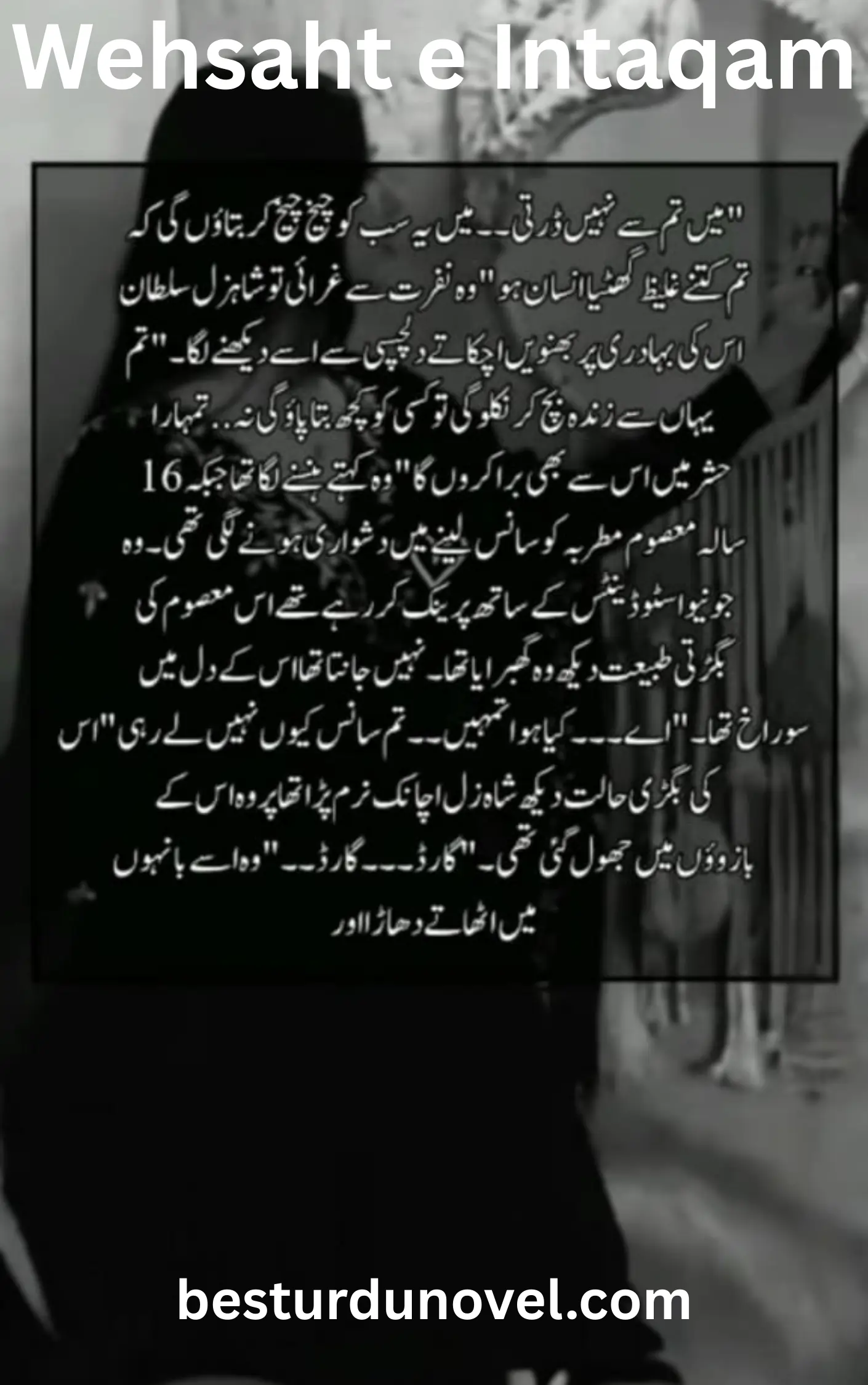 Wehshat e Intiqam by Wahiba fatima Romantic Youtube Novel 1 Wehshat e Intiqam