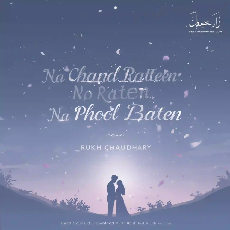 Na Chand Raten Na Phool Baten BY Rukh Chaudhary Novel 4 Na Chand Raten Na Phool Baten