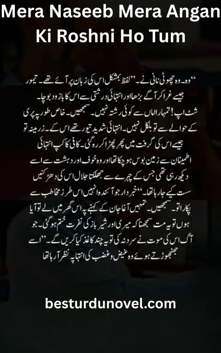 Mera Naseeb Mera Angan Ki Roshni Ho Tum by J.nighat cousin marriage based novel 3 Mera Naseeb Mera Angan Ki Roshni Ho Tum