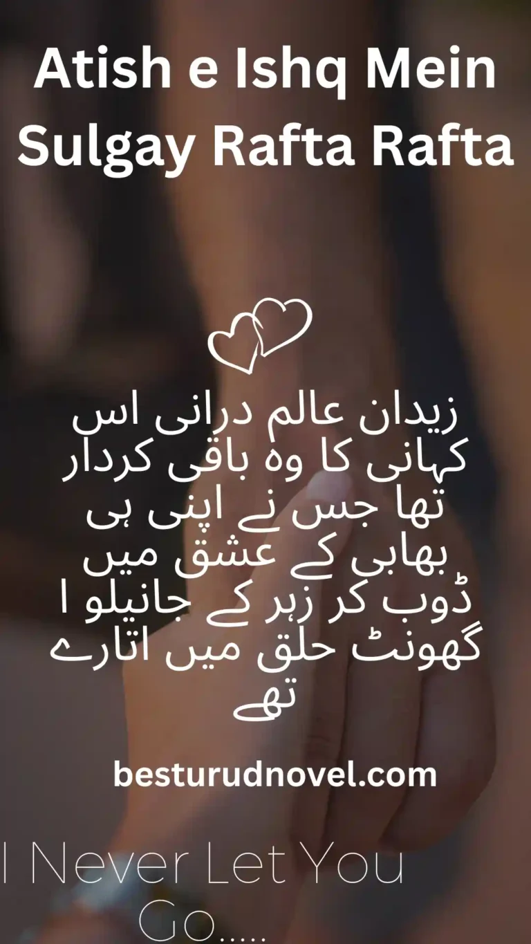Atish e Ishq Mein Sulgay Rafta Rafta Novel By RJ Writes After Marriage
